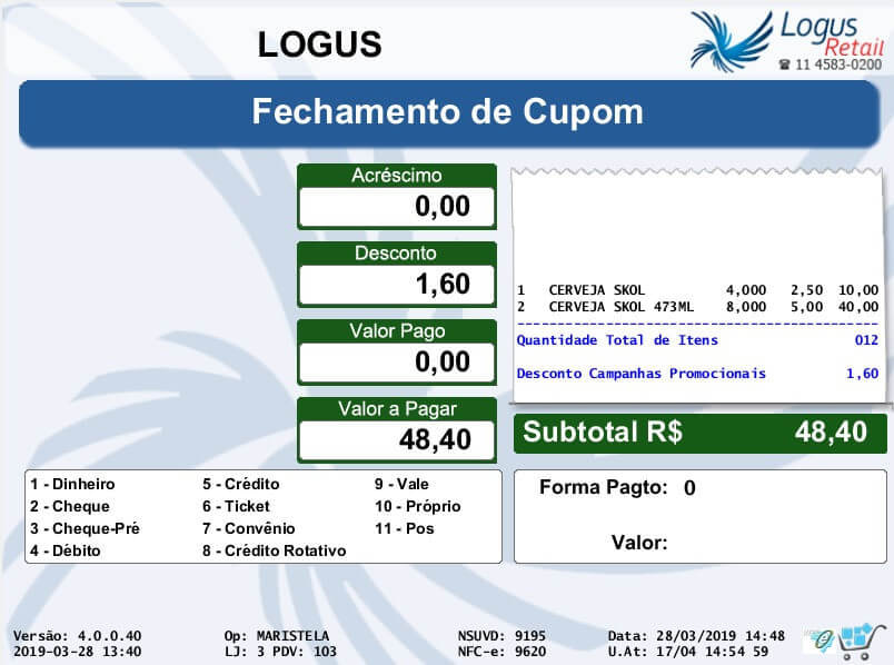sistema PDV completo